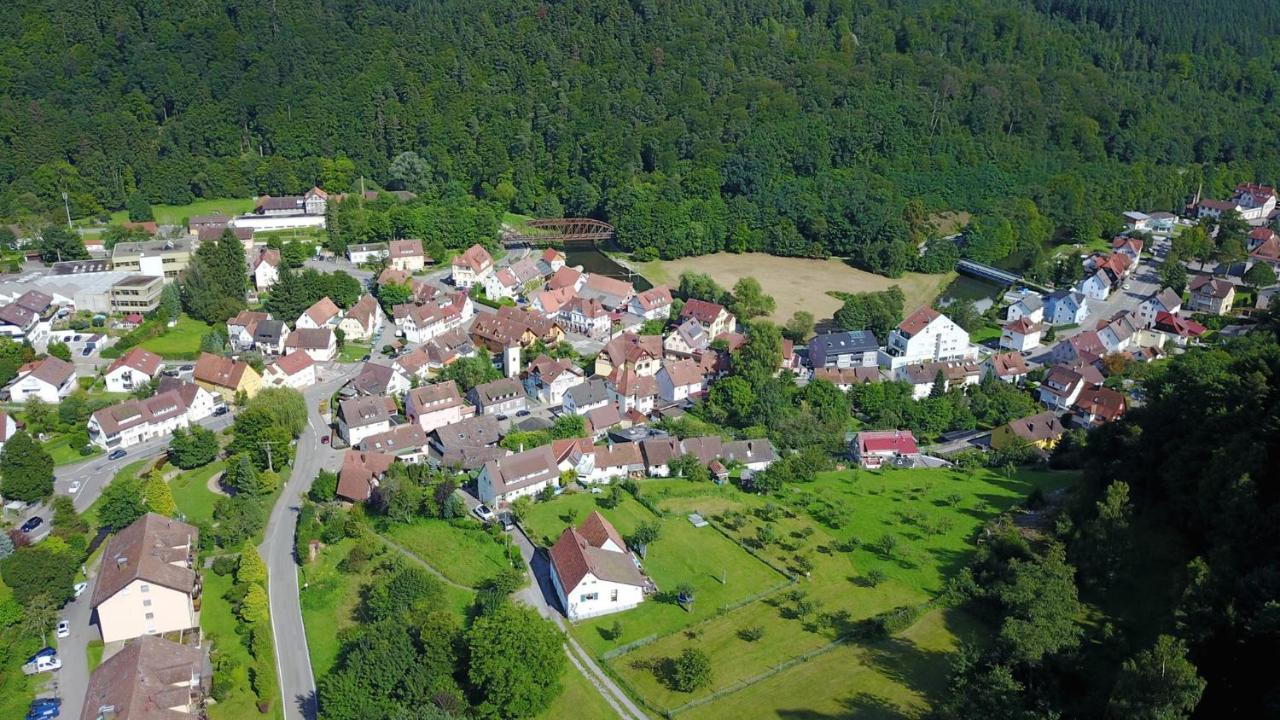 Ferienwohnung Saegemuehle Unterreichenbach Екстериор снимка
